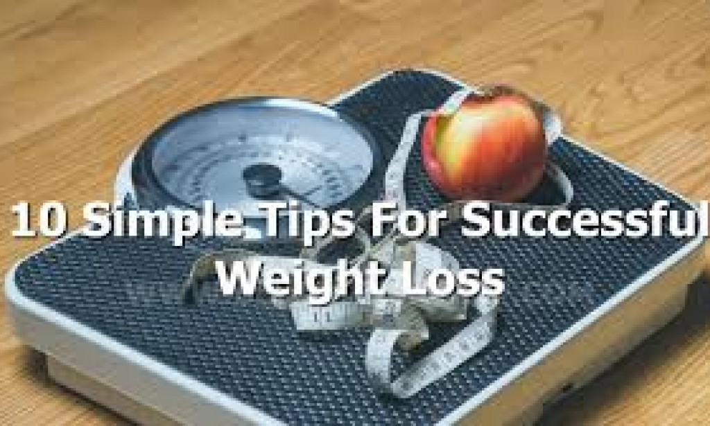 10 tips for successful weight loss