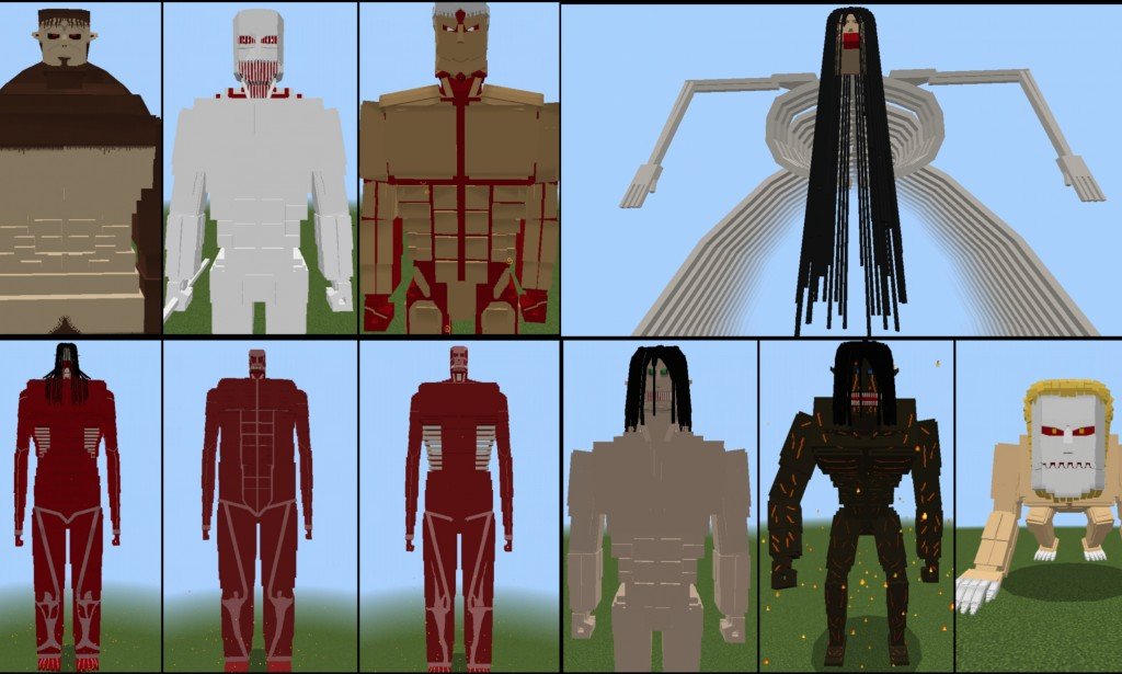 Attack on titan mod | minecraft pe