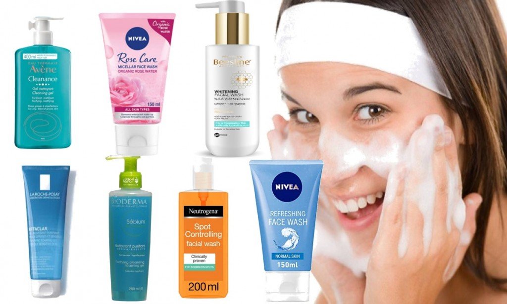 افضل غسول للبشرة الدهنية والمختلطة