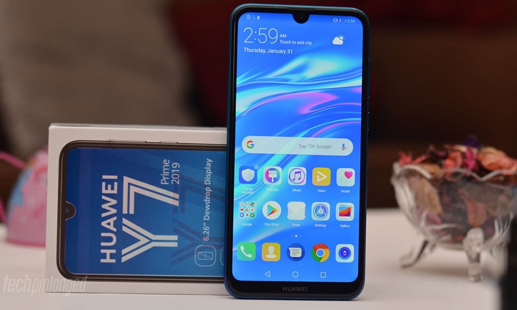 عيوب ومميزات وسعر هاتف Huawei Y7 Prime 2019