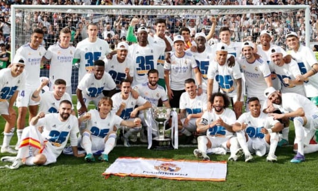 ريال مدريد بطل الليغا للمرة 35 في ليلة الأرقام القياسية