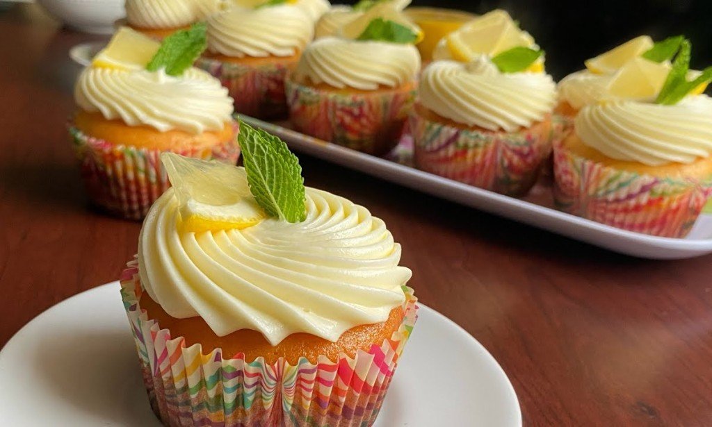 طريقة عمل كب كيك بنكهة الليمون