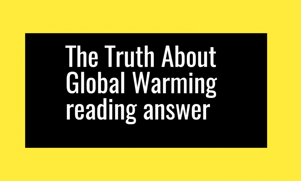The Truth About Global Warming: Top Ten Shocking Facts