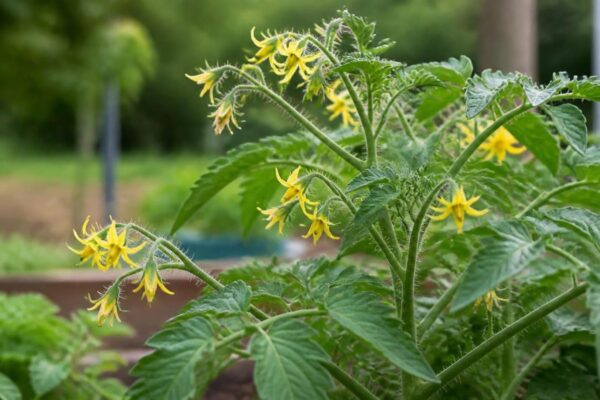 Tomatoes Flowering but Not Setting Fruit