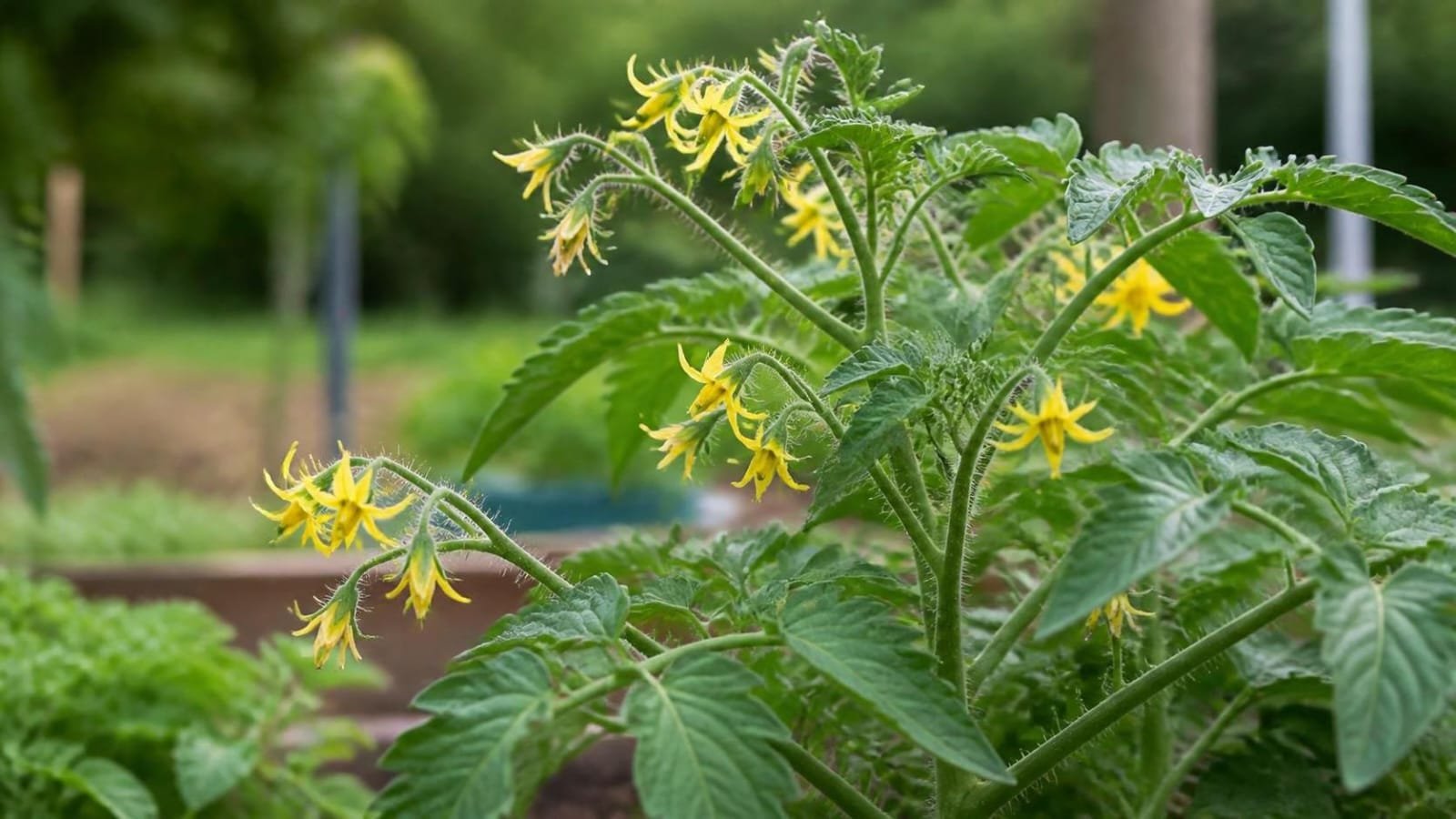 Tomatoes Flowering but Not Setting Fruit